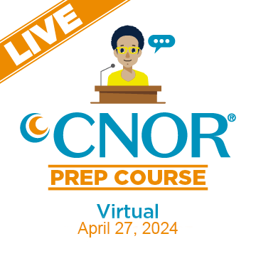 CNOR Live Virtual Prep Course April 27, 2024