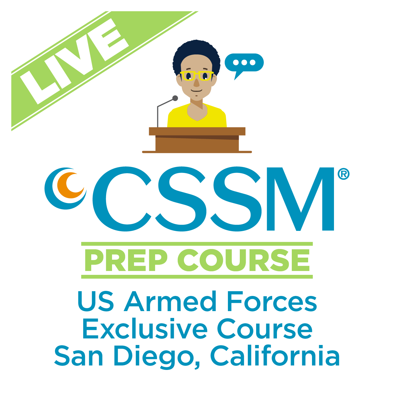 CSSM Live Prep Course - San Diego, CA Jan 26-27