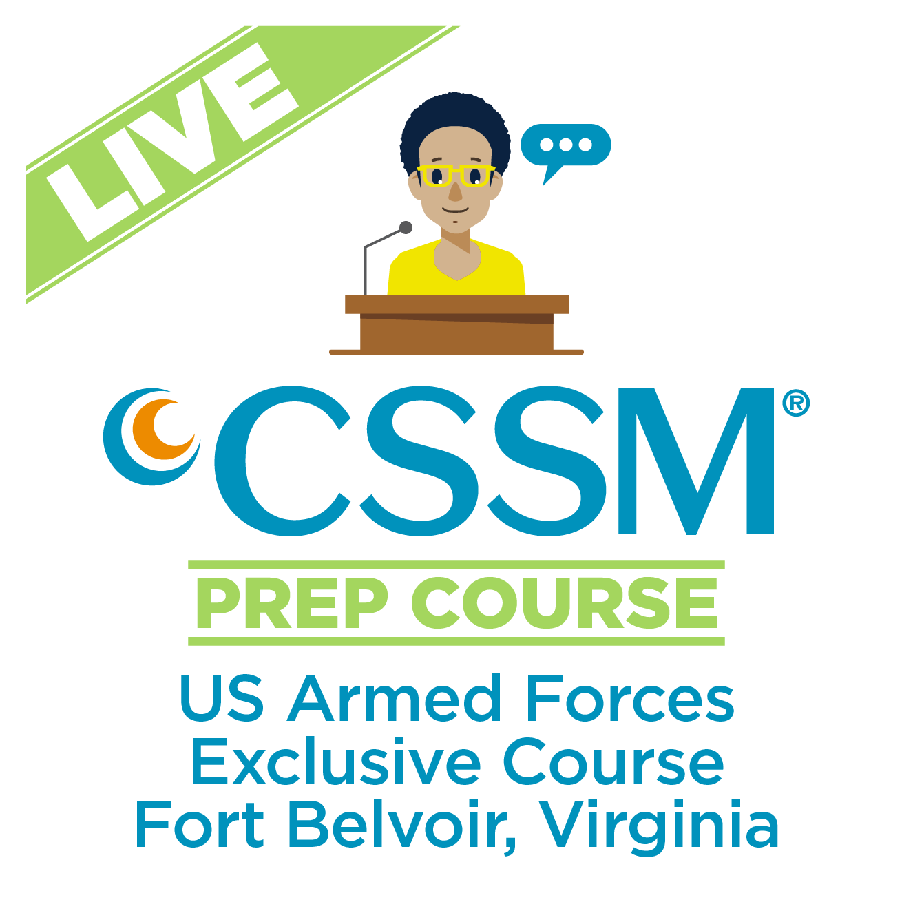 CSSM Live Prep Course - Fort Belvoir, VA Nov 3-4