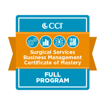 Surgical Services Business Management Certificate of Mastery
